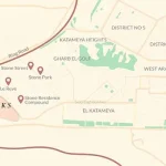 موقع كمبوند ذا بروكس القاهرة الجديدة قطامية – بايونير للتطوير العقاري – The Brooks New Cairo PRE location